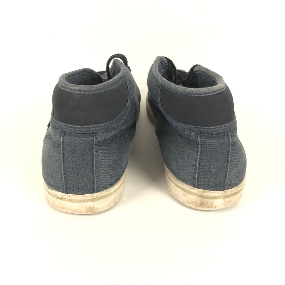Lacoste‎ Mens Sneakers Ampthill Hightop Shoes Blue Size 10.5 - Picture 7 of 10